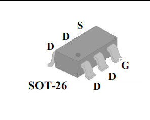 AP2602GY-HF FR4 kartı 2W 30A SOT-26 IC Voltaj Regülatörü